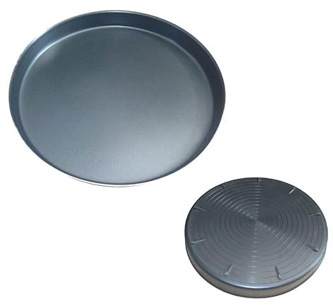G GRIMALDI SMEG PIATTO CRISP ORIGINALE ROTONDO DIAMETRO 29cm ALTEZZA 3cm Codice 055690660