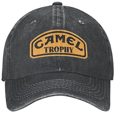Cappellino da Baseball Cappellino da Baseball Unisex per Il Tempo Libero all'aperto Camel Trophy Lavato con Logo Classico Cappellino con Visiera a Molla Hip Hop Summer Nuovo Regalo di Compleanno 2022