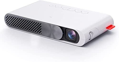 ARTSZY Mini Alpd Laser Pocket Projector Ultra Portable Smart Projector 300 Ansi Lumen Wi-Fi-anslutning for smartphone