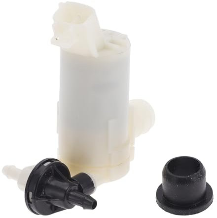 X AUTOHAUX Windshield Washer Pump with Grommet Windshield Washer Fluid Pump Fit for Honda CR-V 2007-2011 Windshield Wiper Pump No.76806SMAJ01 - Pack of 1