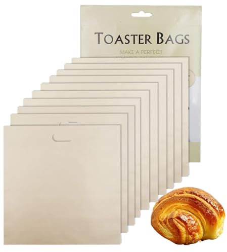 Toasterbeutel wiederverwendbar | Toaster-Hülsen Lebensmittelverpackungen | Ofenbeutel hitzebeständig, wiederverwendbare Sandwichbeutel, Käsebeutel, leicht zu reinigen