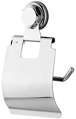 Compactor BESTLOCK Bath Portarotolo Carta Igienica Installazione Semplice Cromato Impermeabile e Antiruggine