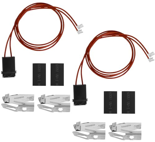 WB17T10006 Terminal Block Kit Compatible with GE Electric Stove, Range Surface Burner Plug Connector Replacement Kit Replaces AP3203326 WB17K10003 WB17T10009(2 Packs)