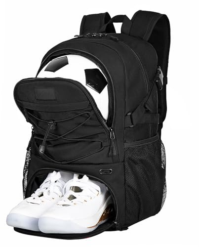 Goloni Fußball- und Basketball-Rucksack mit Ball- und Schuhfach