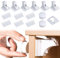 Kindersicherung Schrank Magnetisches, Baby Schubladensicherung, Babysicherheit Schrankschloss (6 Schlösser und 2 Schlüssel) | Schubladenschloss für Küche, Schlafzimmer und Wohnzimmer