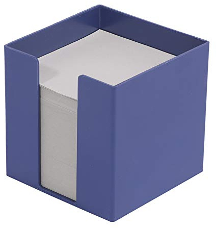 Metzger & Mendle 69027356BE Zettelbox, Blauer Engel, blau
