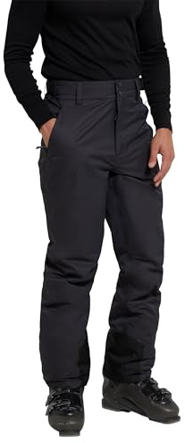 Mountain Warehouse Gravity Mens Ski Pants - Breathable, Taped Seams, Waterproof Trousers - Ideal for Winter Sports, Skiing, Snowboarding Grey XL