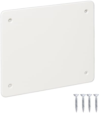 Coperchio per Cassetta di Derivazione - Copertura Scatola Elettrica da Esterno - Copri Quadro Elettrico - Disponibile in più misure (119x96 mm)