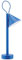 Alessi Tsumiki ME01 DAZ - Lampada Portatile Magnetica, Batteria Ricaricabile con cavo USB-C, in Metallo e Resina Termoplastica, Luce a LED 3.5W 5V, Blu