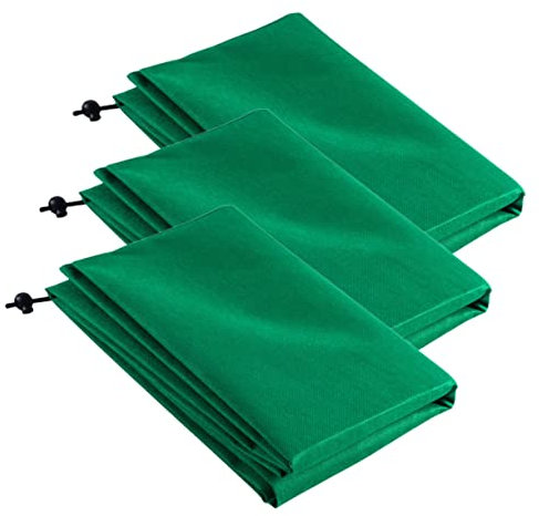 VINTORKY Frostschutz Pflanzen Abdeckungen 3 Stück Vliesstoff Pflanzenschutzbeutel 80x120cm Winterpflanzenschutz Für Rosen Bäume Tomaten Mit Kordelzug Pflanzenschutz Gegen Frost Und Wind