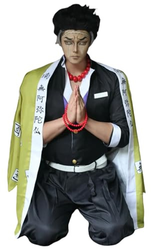 CR ROLECOS Anime Cosplay Himejima Gyomei Cosplay Costume Anime Himejima Gyomei Halloween Suit XXL