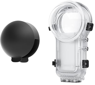 Boîtier étanche de 60 m pour caméras d'action avec fonction de déclenchement rapide et étui de protection pour appareils photo sous-marins professionnels