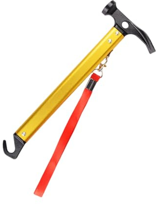 CAZSTYK Outdoor Multifunzionale Campeggio Martello Tenda Pioli Estrattore Palo Chiodi Rimozione Tende Martello Tenda Peg Remover per Tenda da Campeggio Peg Hammer