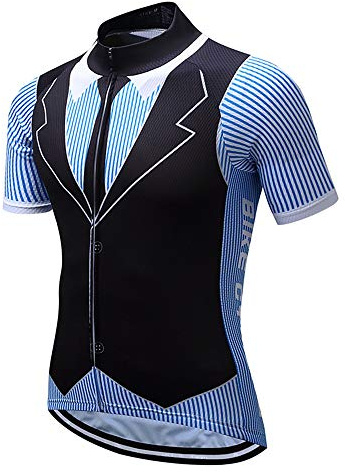 Herren Radtrikots Fahrradbekleidung Biking Shirts Tops Atmungsaktive Jacke, Herren, XL