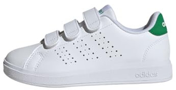 adidas - Advantage Base 2.0 CF c, Zapatos, FTWR White/FTWR White/Green,