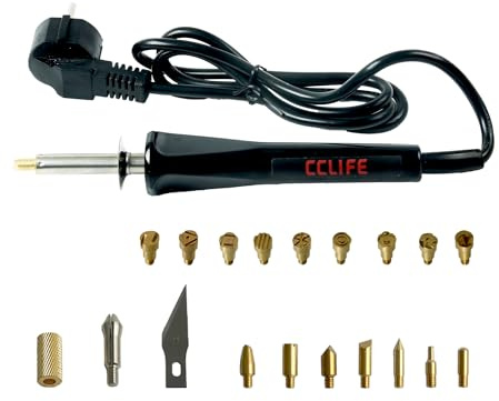 CCLIFE Lödkolvset, soldering järnkit, 30 W