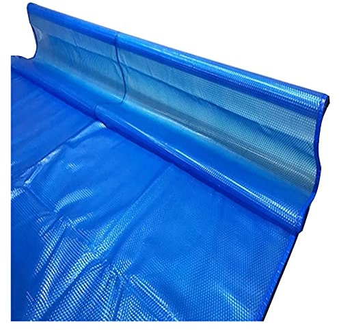 Coperta Solare Larga 1,5/2,5/3,5/4,5/5,5/6,5 m per Piscina/Vasca idromassaggio Spa, Tela Cerata Galleggiante Antipolvere Rettangolare Tagliata Fai-da-Te per Piscina Gonfiabile/pisc