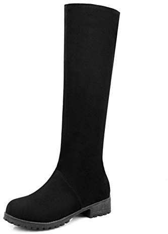 Mo Joc Bottes Longues Plates Femme