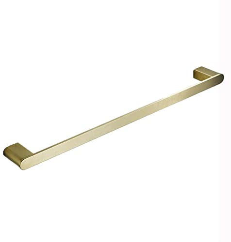 Towel Ring, Towel Rail for Bathroom, Gold Towel Bar Rails Single Rod,Stainless Steel Towel Holder 40cm-60cm Towel Rack Bathroom Wall Mounted Towel Bar(SZ:60cm) ( Color : Multi colored , Size : 50cm )