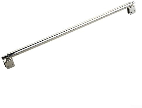 Barre de support en verre en acier inoxydable, panneau fixe sans cadre pour porte de douche murale à verre, verre de 8 à 12 mm d'épaisseur, parois de douche Wetrooms (3# (double tête))