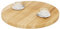 LAMO Manufaktur Tischplatte rund 60 cm aus Naturholz | Holzplatte für Couchtisch, Stehtisch, Bartisch | Stärke: 40 mm | Farbe: Rustikal