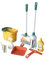 Fenteer Kids Cleaning Playset Housework Cleaning Toy Hands on Ability Dustpan Early Educational House Cleaning Toy for Birthday Gift , yellow bucket