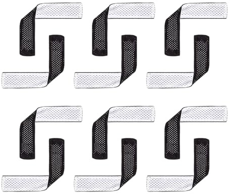 Jersey Ärmband, ventilerande stickade spännen, 12 stycken sportstickade ärmremmar - för idrottare tennis baseboll basket löpning fotboll volleyball gym fitness träning