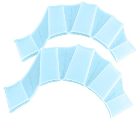 YCHUCH Gants de natation en silicone pour hommes, femmes, enfants, grenouilles de type grenouille, palmes de natation pour la résistance à l'eau et l'efficacité de la natation, gants résistants à