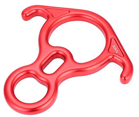 35KN Abseilger?t f¨¹r Aktivit?Ten im Freien Abseilachter Abseilger?t Klettern 8 Descender Absackene Rappel Felsen Klettern Absteigende Sichernde Ausr¨¹Stung Rappel Ger?t f¨¹r Erholung im Freien