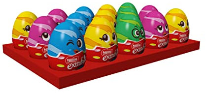 EXTRAFINO huevos chocolate con leche de Pascua 15x40g