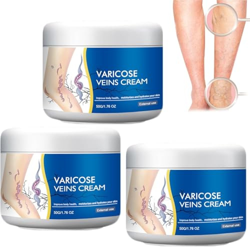 Hautcreme für die Beine, Creme zur Reparatur von Krampfadern in den Beinen, Verbessert die Durchblutung, Lindert effektiv Schwellungen