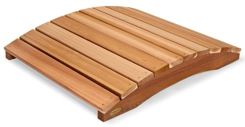 All Things Cedar Wooden Bridge, Outdoor Garden Walkway for Backyard Ponds, 3', Natural