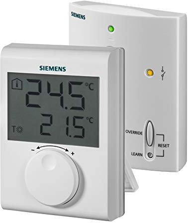 SIEMENS - RDH100RF/SET Raumthermostat-Funkset (Sender und Empfänger)
