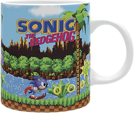 ABYstyle - Sonic - Tasse - 320 ml - Retro, Z100865