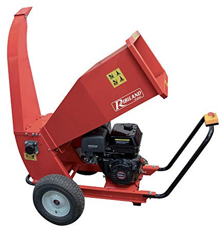 Broyeur végétaux thermique, 6,5 HP, 212 cc, capacité 70 mm max bois tendre