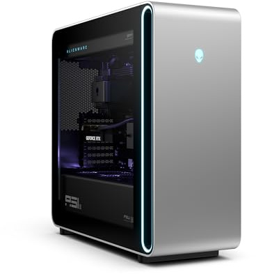 Alienware Area-51 Gaming Desktop - Intel Core Ultra 9 Series 2, Nvidia GeForce RTX 5080, 32GB RAM, 2TB SSD, Liquid-Cooled CPU, Windows 11 Home, AlienFX - Lunar Silver