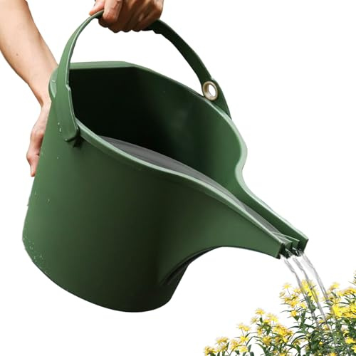 YNPQTDS Seau d'arrosage pour d'extérieur – Arrosoir à Long Bec pour, Dispositif d'eau précis, Pot de Fleurs pour Jardin, Plage, Salle de Bain, Camping