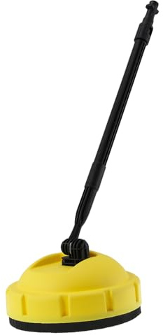 MOTHNUR Lavadora a Presión Rotativa para Automóviles con Boquilla Giratoria De Alta Presión, Mango Largo Extensible para Limpieza De Patios, Garajes y Superficies Planas