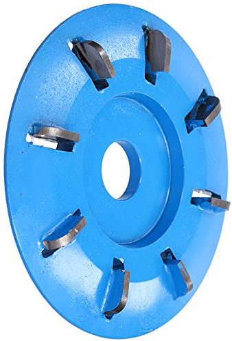 SEAFRONT 8 Herramienta de Carpintería de Disco de Tallado de Dientes, Rueda Cortadora de Acero Al Carbono para Grabado Rápido y Pulido de la Bandeja de té