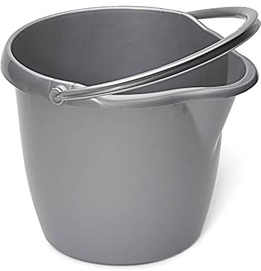 Haushaltseimer mit Ausguss Putzeimer 12 Liter Eimer Reinigungseimer Wassereimer Kunststoffeimer