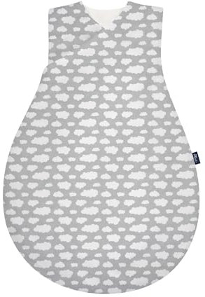 Alvi Mäxchen Außensack Exklusiv | Alvi Wickel Mäxchen ärmellos | Baby Schlafsack mitwachsend 2,0 TOG | Kinder Schlafsack 100% Baumwolle | Babyschlafsack | Ganzjahresschlafsack