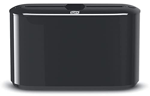 Tork Xpress Paper Towel Dispenser, Black, Single-Dispensing, Compatible with H2 Refills, Space-Saving Design (302028)