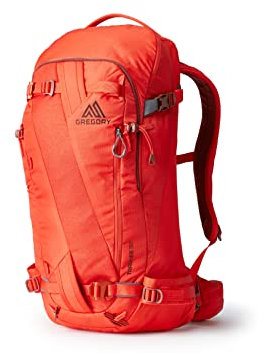 Gregory Unisex Targhee 32 Alpiner Skirucksack, Lava Rot, S