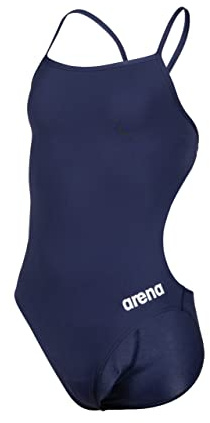 Arena Solid Challenge Team Junior Bañador de Una Pieza para Niña, Bañador Deportivo de Secado Rápido, Tejido MaxLife Eco Resistencia al Cloro y Protección UV UPF 50+