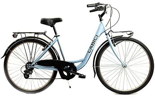 LABICI BIKECONCEPT Unisex – Erwachsene 6 Geschwindigkeiten City Bike, Aquamarin, 26 Zoll