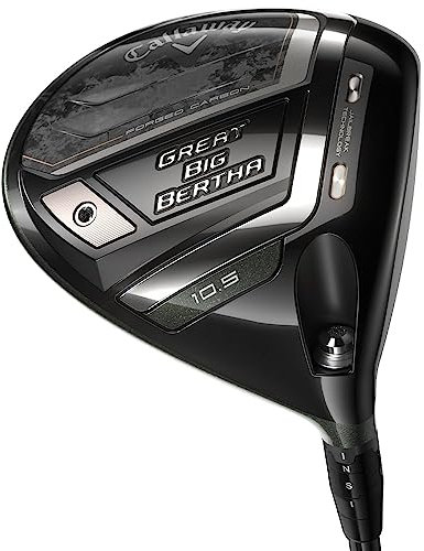 Callaway Big Bertha Club de Golf pour Hommes, Noir/Charbon