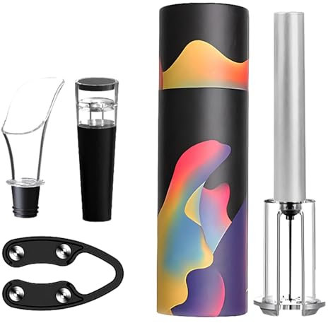 Tire-bouchon à vin manuel 4 pièces, ensemble d'ouvre-bouteille de vin - Kits d'ouverture manuelle 4 pièces | Tire-bouchon portable pour bouteille de vin pour barmen, serveu et serveurs de restaurant
