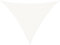 Homozy Tenda solare Triangolare Ombrellone di alta qualità per giardino, terrazza, parco giochi o balcone, resistente alla muffa e ai raggi UV, 2,5 x 2,5 x 3,5 m