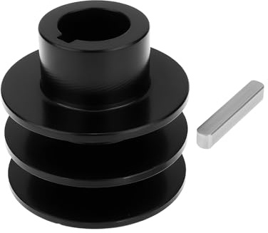 EMSea Puleggia per cinghia a V da 20 mm compatibile con Honda 168F 170F GX110 GX120 nero