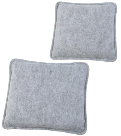 Hemobllo 2 piezas Cojines de Fieltro para Agujas Almohadillas Resistentes para Manualidades y Felting para Hogar y Exteriores